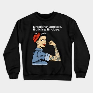 Bridges BRG.X Strong Woman Cryptocurrency Crewneck Sweatshirt